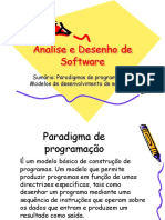 Analise e Desenho de Software