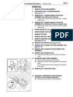 Removal: 2Tr-Fe Engine Mechanical - Timing Chain