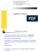 MAE 156A Analysis of Stress