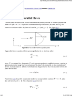 Flow Between Parallel Plates