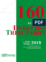 Revista de Derecho Tributario 160 (Octubre-Noviembre-Diciembre 2018)