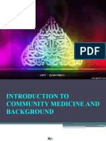 Introduction To COMMUNITY MEDICINE