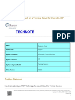 How To Configure InTouch On A Terminal Server For Use With ACP ThinManager