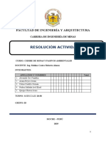 Evaluación Diagnostica - Cierre de Minas