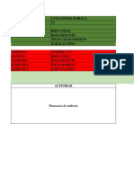 CRONOGRAMA DE AUDITORIA UNIMINUTO Listaactividad 6