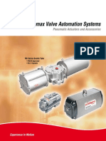 Automax Valve Automation Systems: Pneumatic Actuators and Accessories