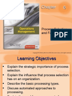 Process Selection and Facility Layout