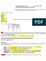 Lesson 1 - Subject - Pronouns - Portugues