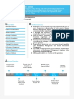 Shamita Nandi: Key Skills Profile Summary