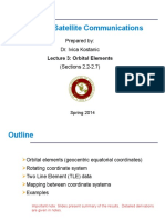 ECE 5233 Satellite Communications: Prepared By: Dr. Ivica Kostanic