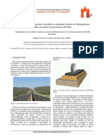 Determinación de Ecuaciones Constitutivas Mediante La Teoría de Odemark para Análisis No Lineal en Pavimentos Flexibles