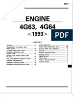 Mitsubishi 4G63 & 4G64 Engine