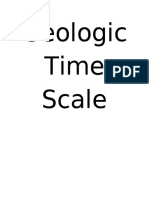 Geologic Time Scale