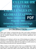 Cross Culture HR Prespective Challenges in Mahak