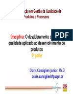 Terceira - Parte - QFD - e - o - Desenvolvimento de Produto - GQPP PDF