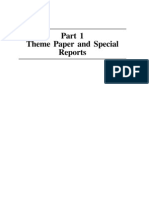 Theme Paper and Special Reports