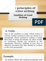 The Principles of Effective Writing