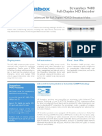 STREAMBOX Datasheet 9400 PDF