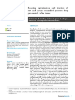 Roasting Optimization and Kinetics of Raw and Instant Controlled Pressure Drop Pre-Treated Coffee Beans