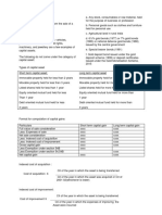 Capital Gains Notes PDF