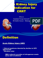 AKI & Indikasi CRRT