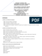 Programa de Psicología - Tecnicatura en Enfermeria