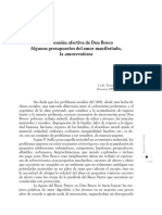 La Dimension Afectiva de Don Bosco Algunos Presupuestos Del Amor Manifestado La Amorevolezza