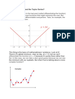 The Taylor Series