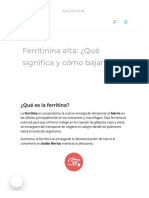 Ferritina Alta