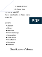 Classification of Cheese-1