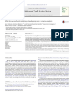 Barbero, Hernandez, Garcia, & Esteban 2016 - Effectiveness of Antibullying School Programs A Meta Analysis