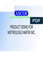 Ascof Product Demo For Metroiloilo Water Inc 20200416