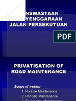 Penswastaan Penyenggaraan Jalan Persekutuan