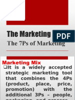 7ps of Marketing