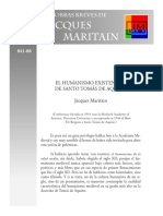 Humanismo Maritain PDF