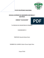 El Proceso de Convertirse en Persona