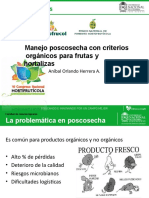 Manejo Poscosecha Con Criterios Orgánicos para Frutas y Hortalizas