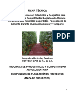 Ficha Técnica: Integradora Hortícola y Servicios HORTISER S.P.R. de R.L. de C.V