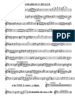 04 PDF AMARGO Y DULCE - Alto Saxophone - 2019-01-21 1822 - SAX ALTO PDF