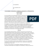 COMUNIDADES CORPORATIVAS CERRADAS DE CAMPESINOS EN MESOAMÉRICA Y JAVA CENTRAL (Recuperado Automáticamente)