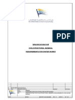 Specification For Civil/Structural General Requirements For Water Works