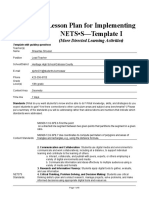 Lessonplantemplate-Iste - Spring2020 Shoelen