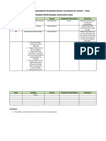 Civil & Structural Engineers Telegram Group Calendar of Events - 2020 Towards Professional Excellence 2020