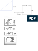 Class Room 1 8M Minimum Thickness of Slab