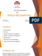 Speech Recognition