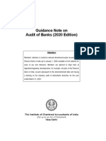 Guidance Note On Audit of Banks 2020 PDF