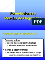 Formulaciones y Mezclas