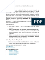 Indicaciones para Presentación de Prueba Objetiva Cerrada