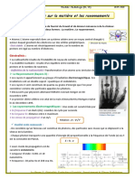 Généralités Sur La Matières Et Les Rayonnements PDF