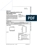 DM74LS47 BCD To 7-Segment Decoder/Driver With Open-Collector Outputs